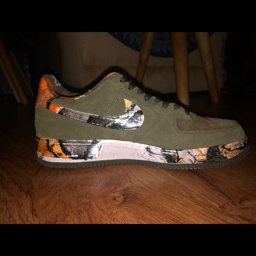 Hydrodipped Nike Airforce Ones